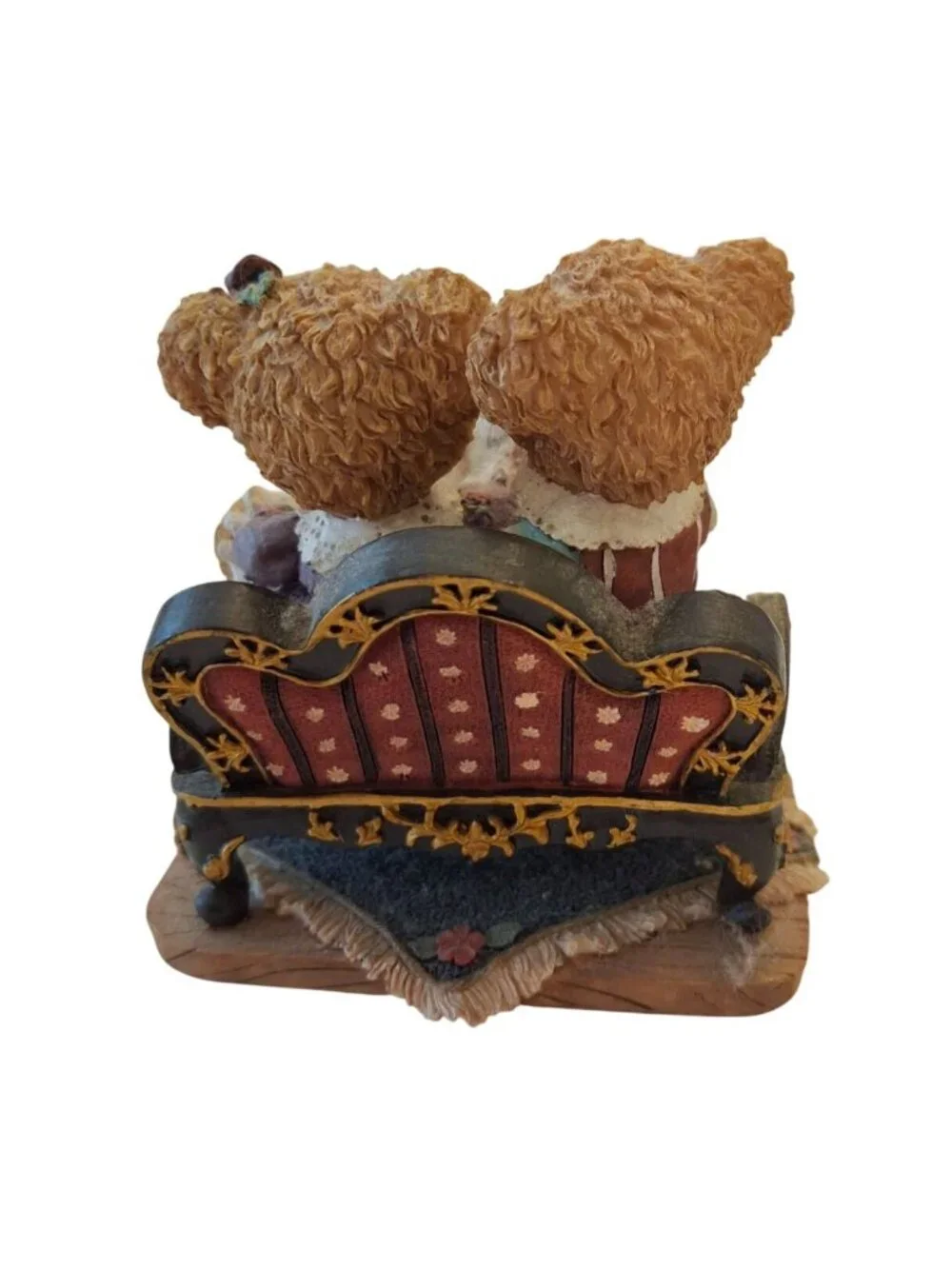 Home Interiors Kuddles Korner Study Buddies Teddy Bears Reading Figurine 2001
